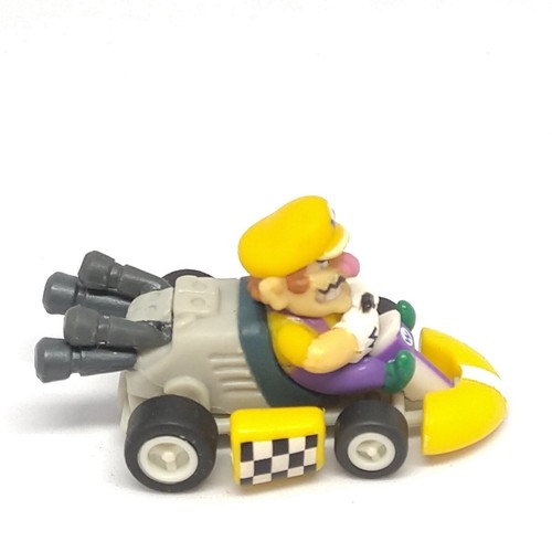 Wario Mario Kart Wii Pull Back Car Suntory Coffee Boss 2008 Nintendo Japanese - Picture 4 of 12