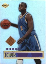 B0509- 1999 Collector's Edge Rookie Rage Game Ball #BD Baron Davis Ball - NM-MT