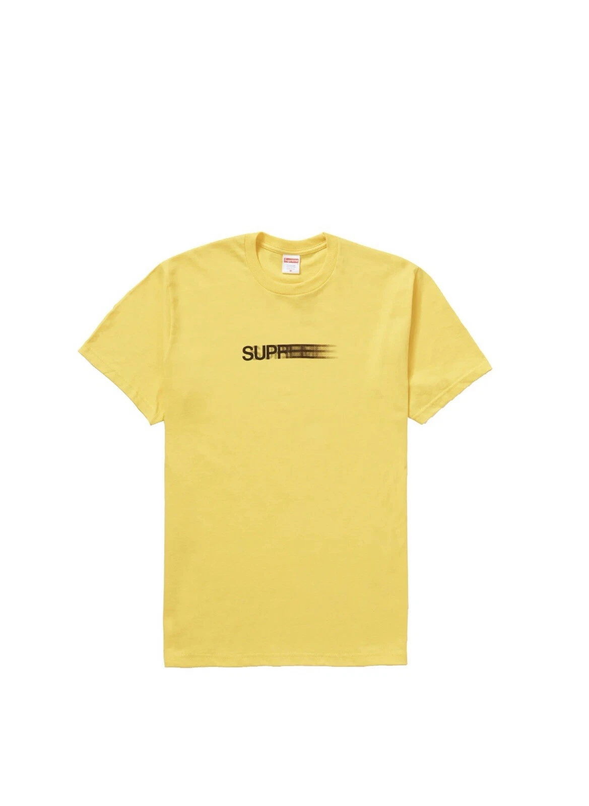 Tee shirt jaune Supreme Motion