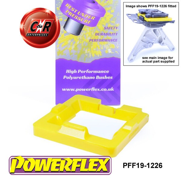 Powerflex Getriebe Halterung Einsatz FüR Volvo C70 (2006 - 2013) PFF19-1226-image