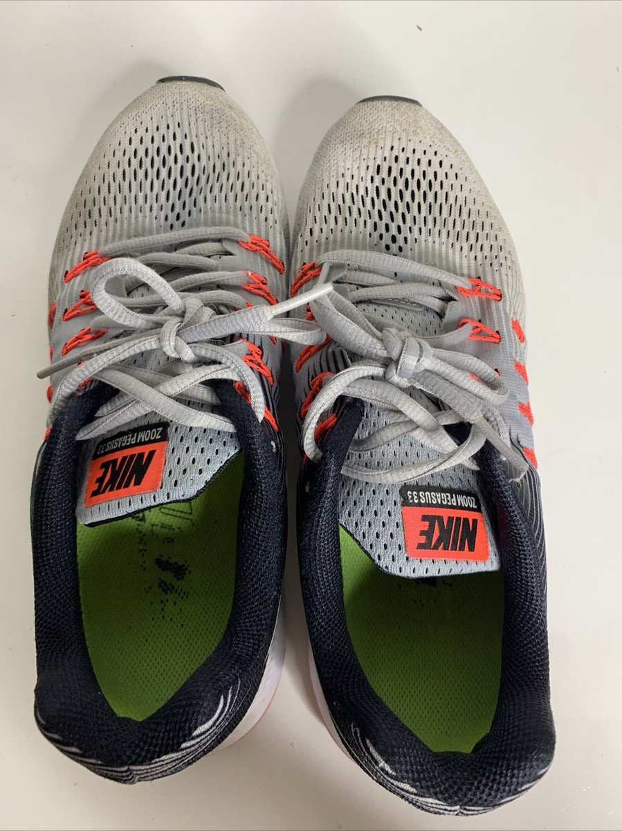 Size 10 - Nike Air Zoom Pegasus 33 Wolf Grey W for sale