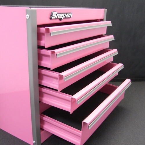 Snap-on ピンク バスケット 約48x33x26cm 収納ボックス Snap-on ピンク バスケット 約48x33x26cm
