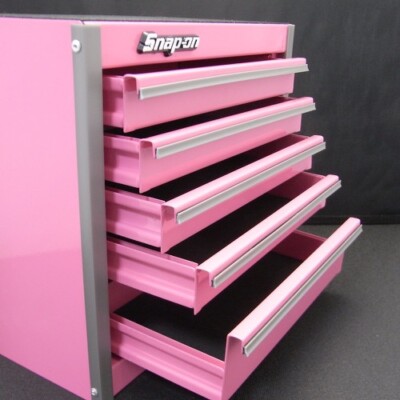 Snap-on ピンク バスケット 約48x33x26cm 収納ボックス Snap-on