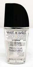 Wet n Wild WildShine Nail Polish,  # 450B Clear Nail Protector, 0.41 fl oz