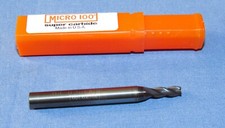Micro100 Carbide End Mill 4 mm Dia. x 11mm LOC 0.5mm cr 6mm Shank AlTiN