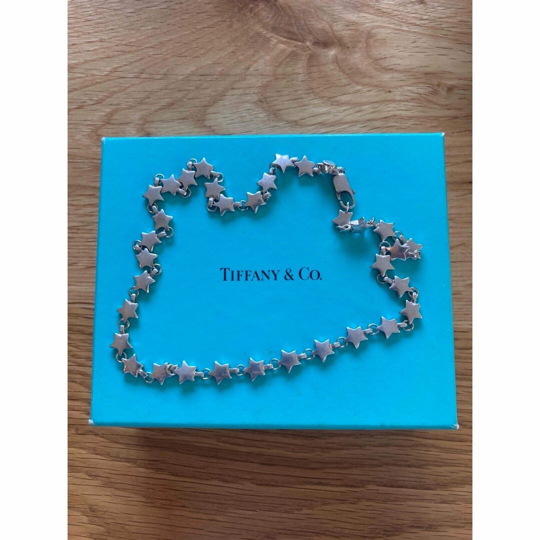 Tiffany & Co. Star Link Chain Necklace Sterling Silver 925 Tiffany & Co. Star Link Chain Necklace Sterling Silver 925