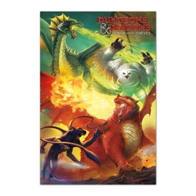 Poster DUNGEONS & DRAGONS - Honor Among Thieves (Game) 61x91,5cm NEU 59879 ge