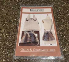 Grids & Grommets Indygo Junction #IJ805 Quilted Purse Bag Pattern