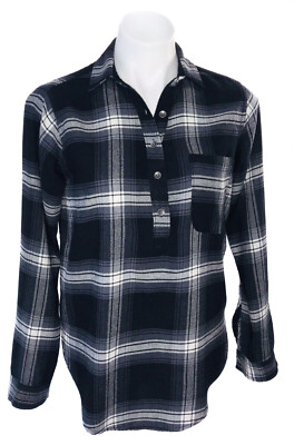 Chemise Abercrombie Fitch en flanelle à carreaux noir blanc