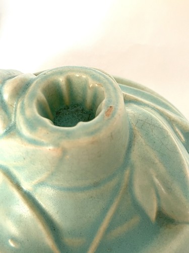 Vintage Antique McCoy Pottery Tulip Candle Holders - Imagen 6 de 6