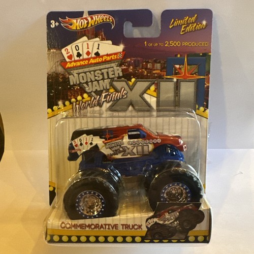 2011 Hot Wheel Monster Jam World Finals XII Limited Edition 1 of 2500