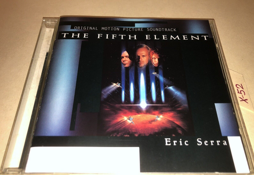 Fifth Element CD soundtrack Eric Serra score Bruce Willis Chris Tucker Milla Jov - 第 2/5 張圖片