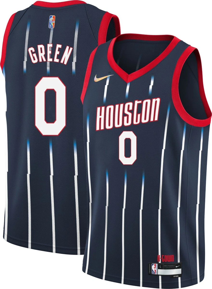 New Jalen Green Houston Rockets Nike City Edition Swingman Jersey