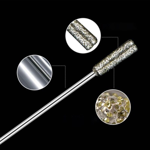 1mm-2.2mm Diamond Polishing Etching Drill Bits Grinding For Glass Jade Stein - Picture 3 of 8