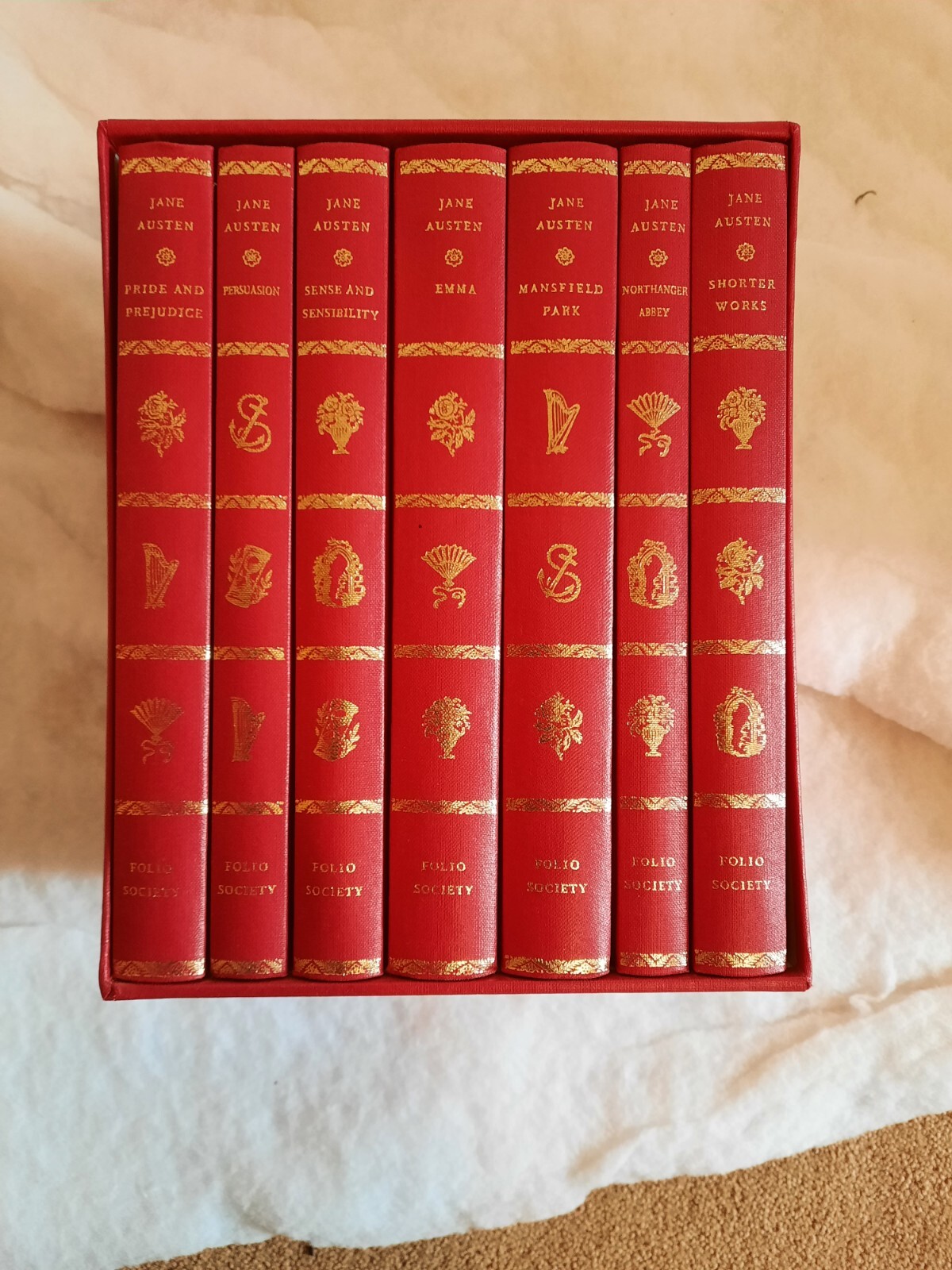 'The Complete Novels of Jane Austen' 1989 UK Folio Society 7 Volume