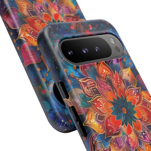 Mandala Flower Watercolor Phone Case for iPhone, Samsung Galaxy, Pixel - 第 224/256 張圖片