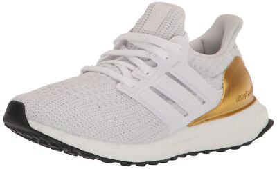 adidas Women's Ultraboost 4.0 DNA Running Shoe White/White/Black FZ4009