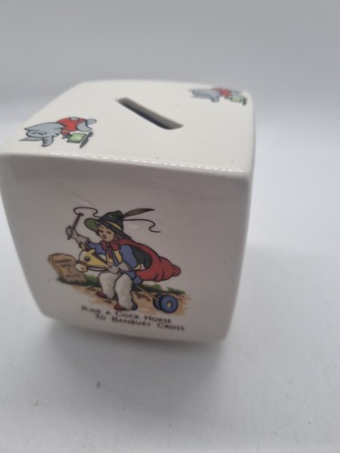  Keramik Spardose - 70er Jahre - Kinderzimmer Reim Themen - Weihnachten - Bild 2 von 6