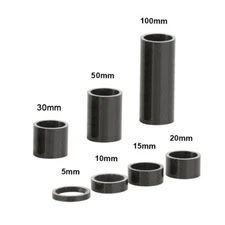 1-1/8 in Carbon Fiber Bike Headset Spacers Bicycle Fork Gaskets Washers 5~200mm
