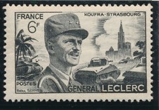 TIMBRE FRANCE 815** Général Leclerc 1948