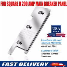 Generator Interlock Kit For Square D QO 200 Amp Main Breaker Panel