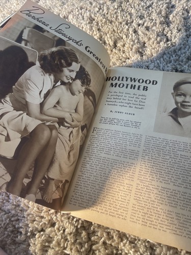 VINTAGE MOVIE MIRROR Aug 1938 Norma Shearer Luise RainerTyrone Power EUC - Picture 10 of 23