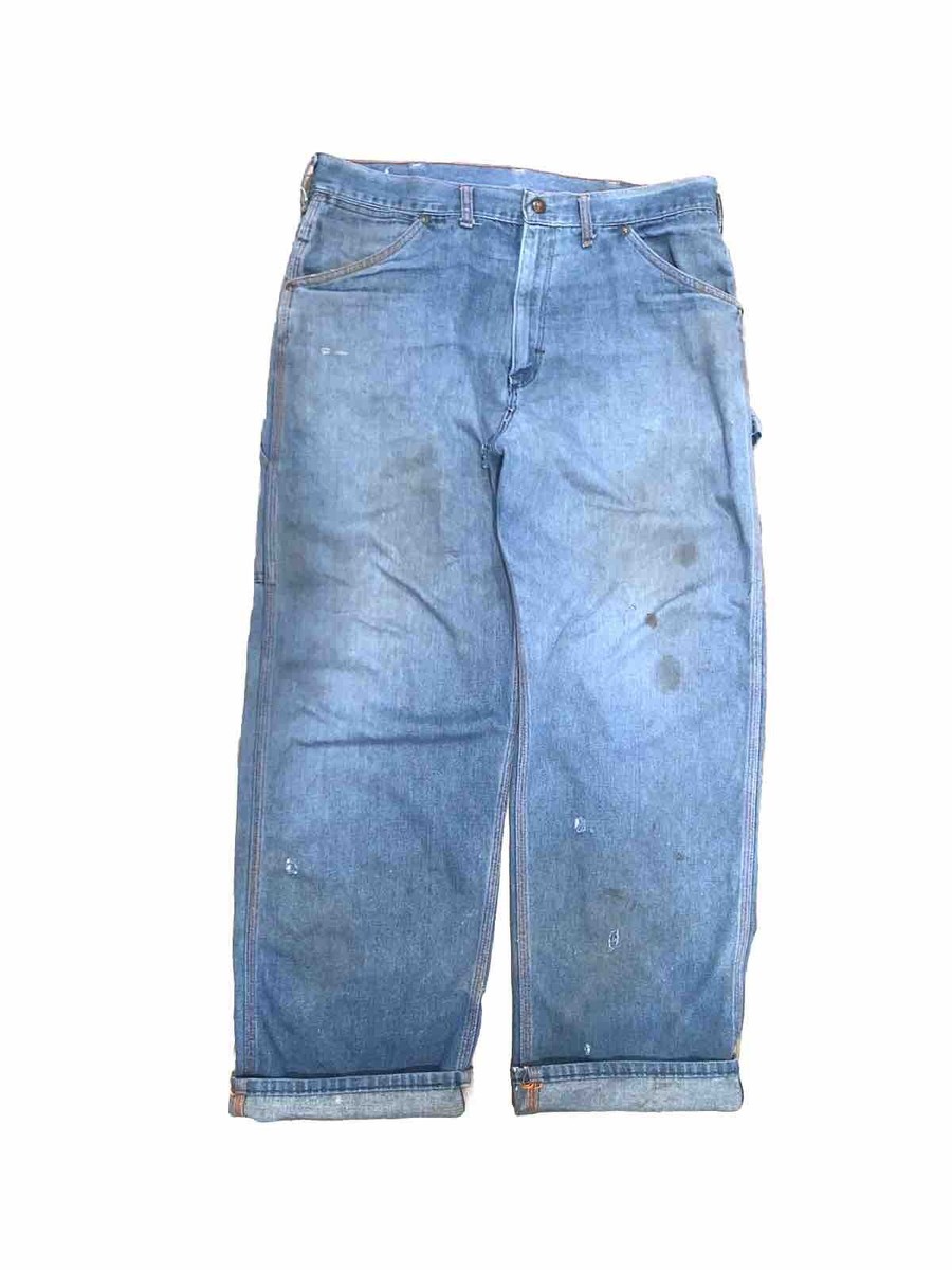 パンツ 70's Big mac work pants made in usa Vintage 70s Big Mac Denim Carpenter Workwear Jeans