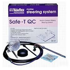 No Wheel 24ft Boat Steering System Kit Teleflex//Seastar Cable /& Helm Unit 150hp