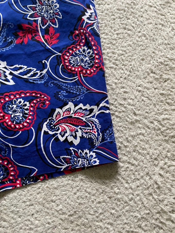 Pantalones Cortos Mujer Dana Buchman Floral Azul Talla 8 (30 x 10) Foto 2 de 4