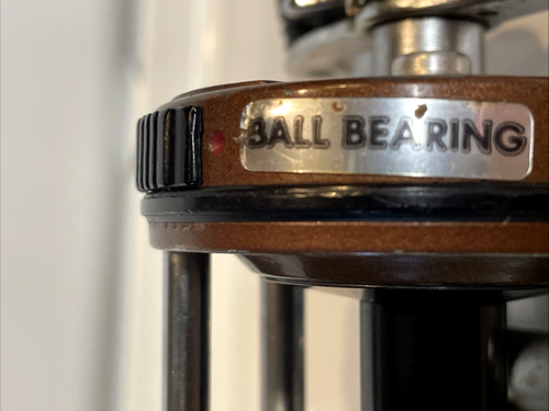 Vintage Pflueger Supreme No. 610B Model DF Brown Bait Casting Reel USA - Imagen 8 de 16