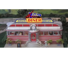 Miller Engineering 88-6451 HO/O Scale Large Stella's Diner Sign