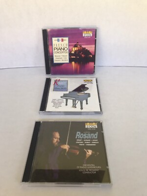 Von Box  Assorted Classical Music 6 CD Like New French Piano Orchestra Digital