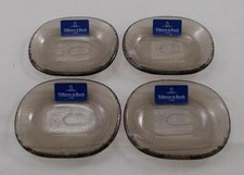 Villeroy & und Boch URBAN NATURE Glas - NEU 4 x Dipschalen 9 cm NWL