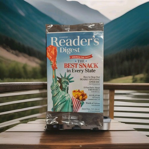 READERS DIGEST.. JULY/AUGUST 2023 ISSUE.. THE BEST SNACKS IN EVERY STATE.. - Picture 2 of 2