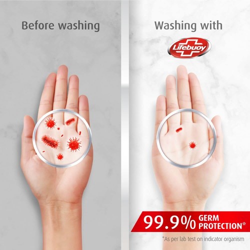 Lifebuoy Total 10 Germ Protection Liquid Handwash Refill Canister, 2 L - Picture 4 of 4