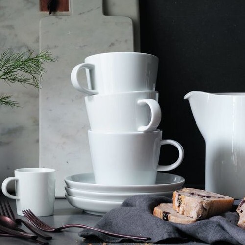ARZBERG Kombitassen 'Cucina Basic' (6) - Hans-Wilhelm SEITZ - Porzellan - weiß - Bild 1 von 2