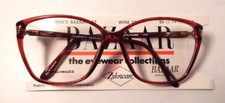Vintage HARPER'S BAZAAR 17 Wine 55/14 Eyeglass Frame New Old Stock