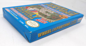 Wheel of Fortune - Family Edition (Nintendo, 1990) nes cib tested complete