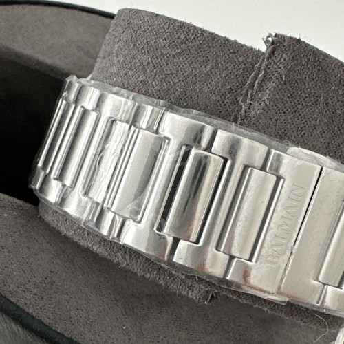 BALMAIN MADRIGAL B74813324 STAINLESS STEEL SWISS MENS CHRONOGRAPH WATCH 42MM - Picture 21 of 24