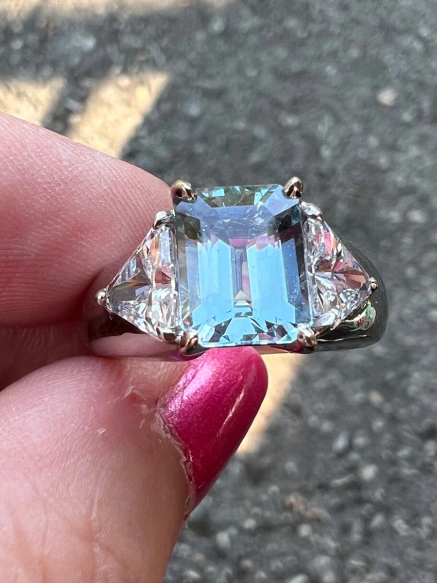 Vintage aquamarine rings ebay deals