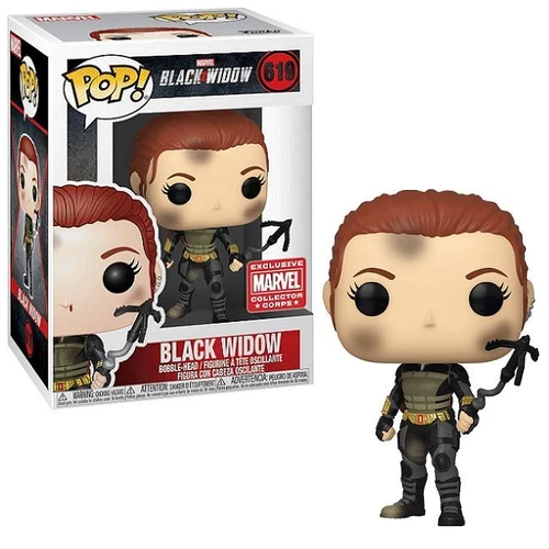Black Widow #619 - Black Widow Funko Pop! [Marvel Collector Corps Exclusive]