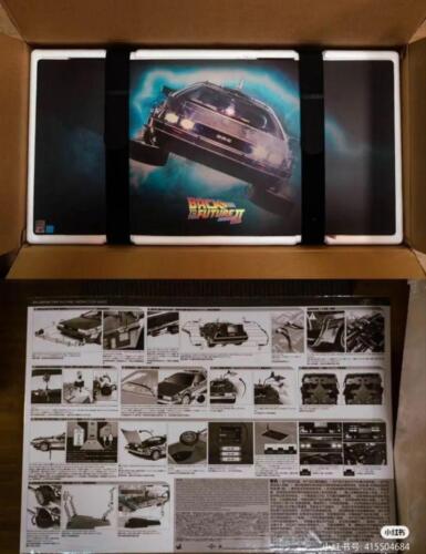 Back to the Future DeLorean 1/6 Scale Big Model Kit Rare Collection Item - Picture 4 of 6