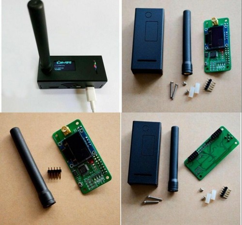 Zmontowany Jumbo Spot UHF i VHF MMDVM Hotspot P25 DMR YSF z Raspberry pi Zero w - Zdjęcie 7 z 7