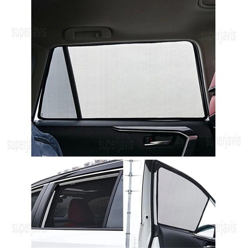 Magnetic Window Sunshade For Honda Civic Hatchback Mesh Windshield Frame Curtain - Picture 4 of 14