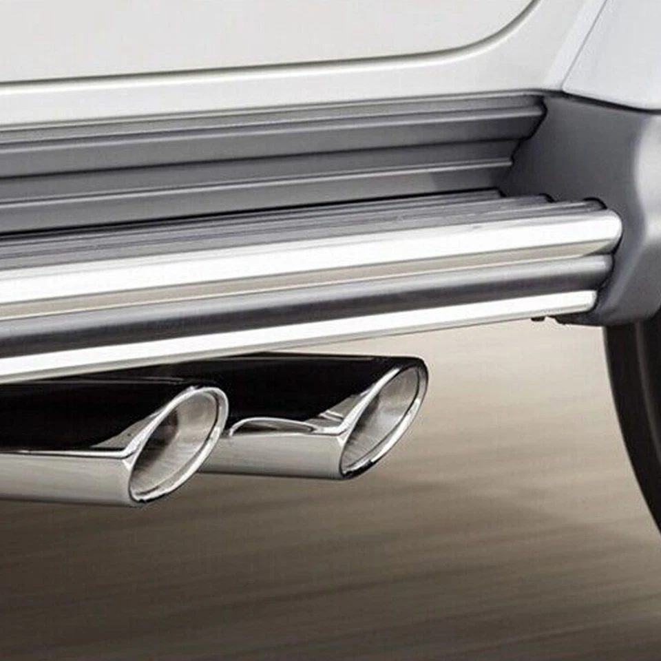 For Mercedes Benz W464 G550 G63 G Class 2016-2019 8PCS Exhaust Muffler Pipe Tips - Imagem 3 de 4