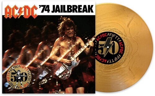 AC/DC - '74 Jailbreak - 50th Anniversary - Gold Vinyl - Special Edition - Picture 2 of 4