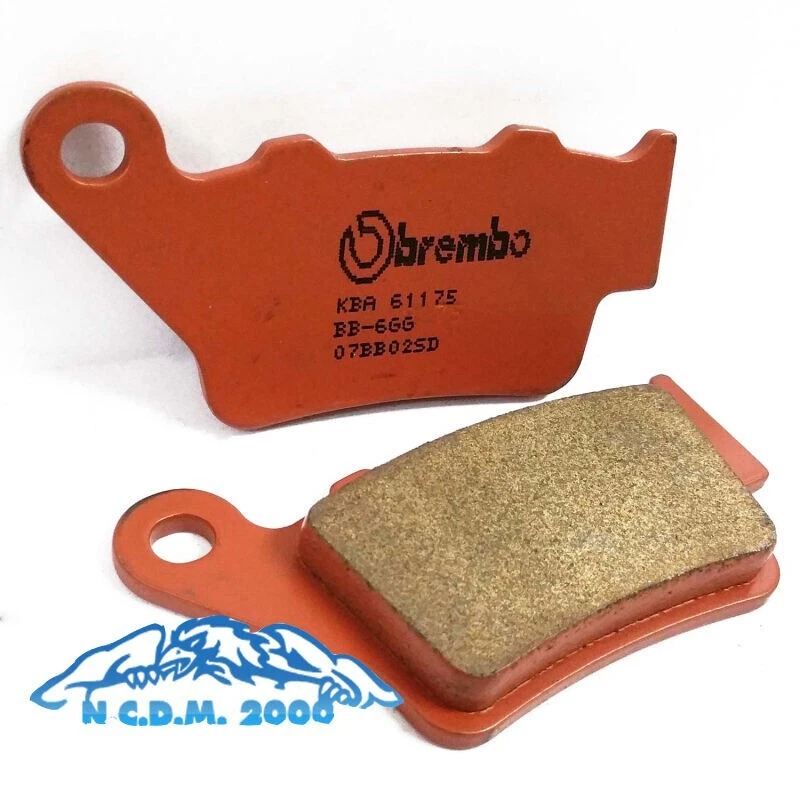 Brembo Front Brake Pads SA + Rear Husqvarna TR 650 Terra 2014 Foto 2 de 4