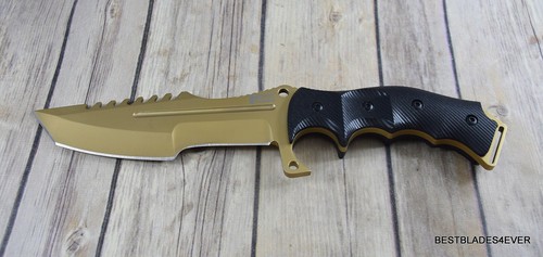 11" MTECH XTREME FIXED BLADE HUNTING SURVIVAL KNIFE 5MM BLADE TACTICAL SHEATH - Picture 5 of 10