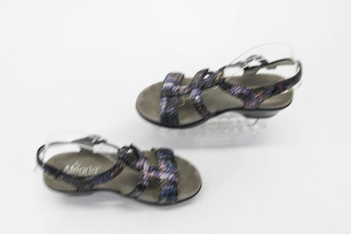 Alegria Womens Sandal Sarah Zesty Size US 9M EUR 40 T Strap Shoes Pre Owned vq - Picture 9 of 12