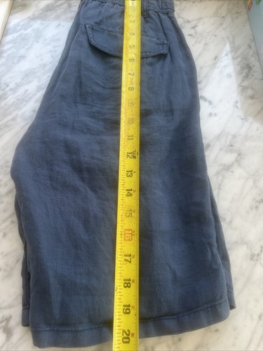 Zara Boys shorts 11-12 Linen Navy Shorts Kids Xl - Picture 20 of 20